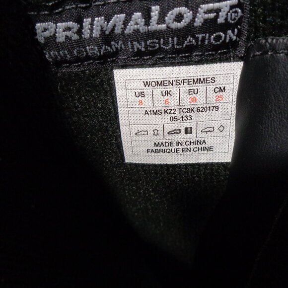 The North Face Boots Suede Janey Mid Calf Primaloft Fur Insulated Women’s Size 8 - Picture 4 of 7